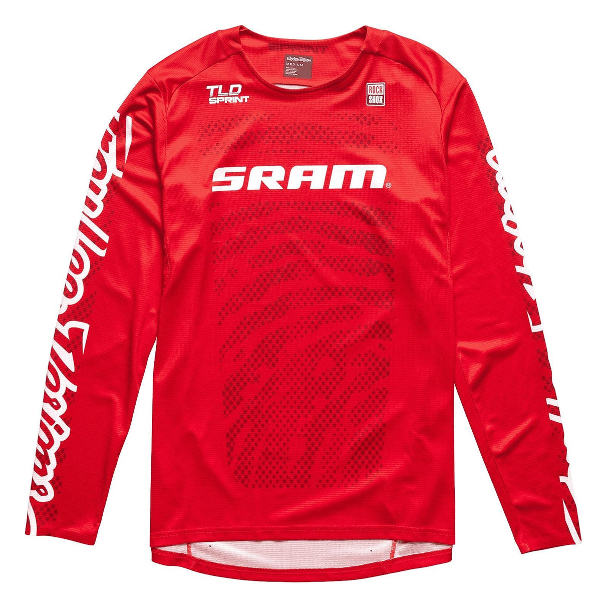 Troy Lee Designs Sprint Jersey SRAM Shifted - Fiery Red