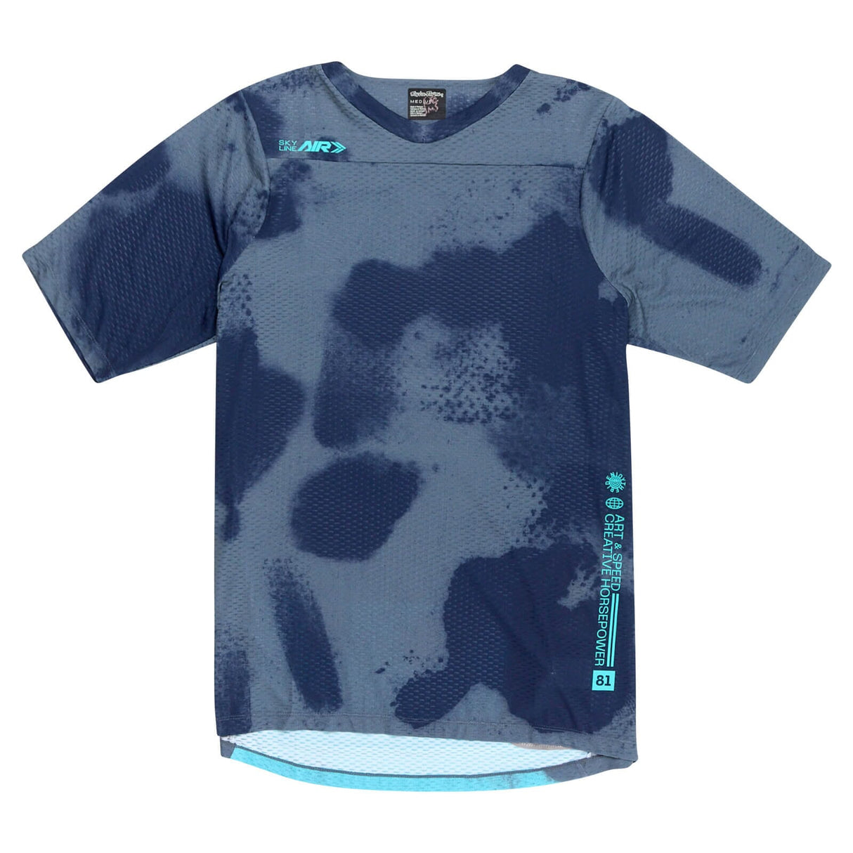 Troy Lee Designs Skyline Air Short Sleeve Jersey Flared - Steel