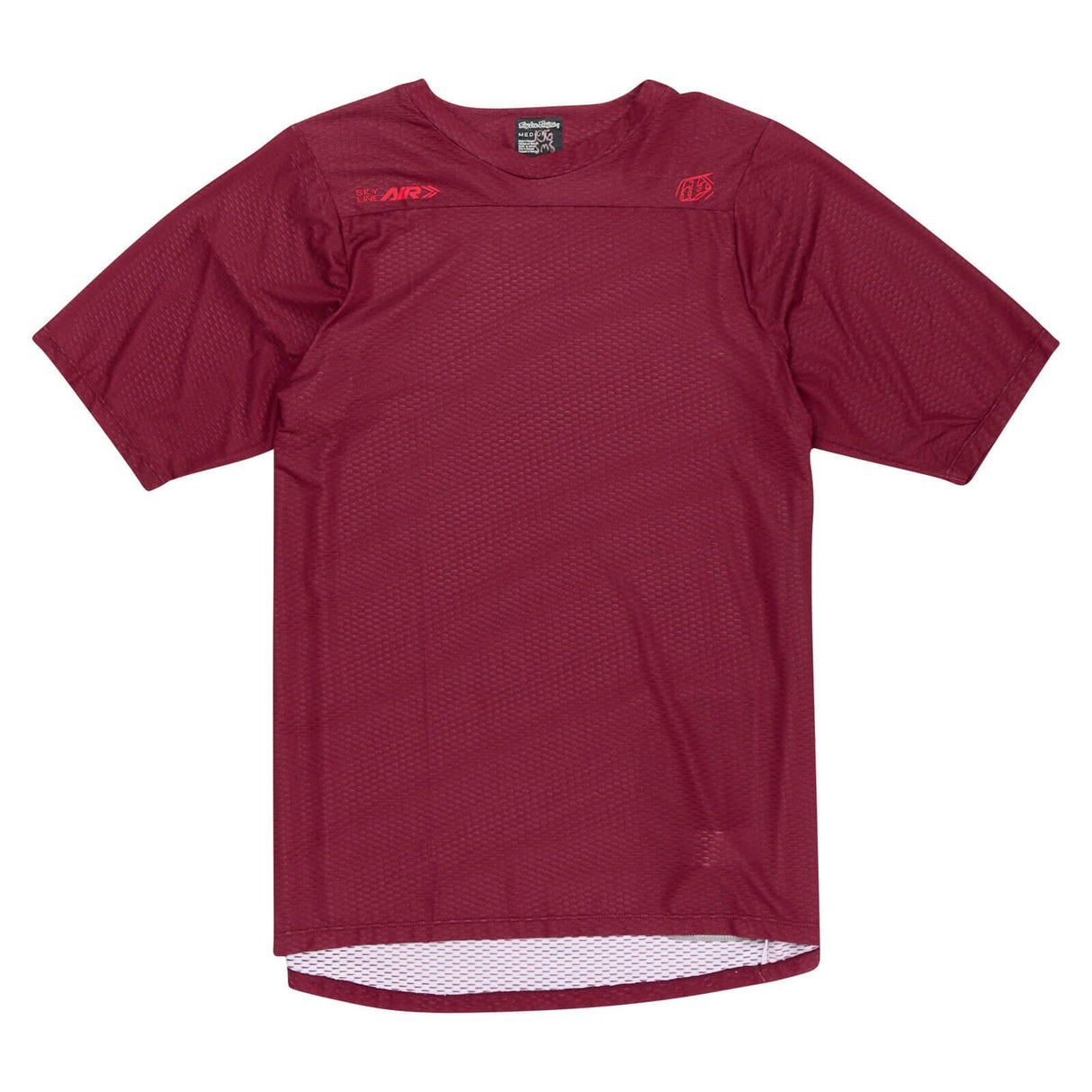 Troy Lee Designs Skyline Air Short Sleeve Jersey Mono - Oxblood