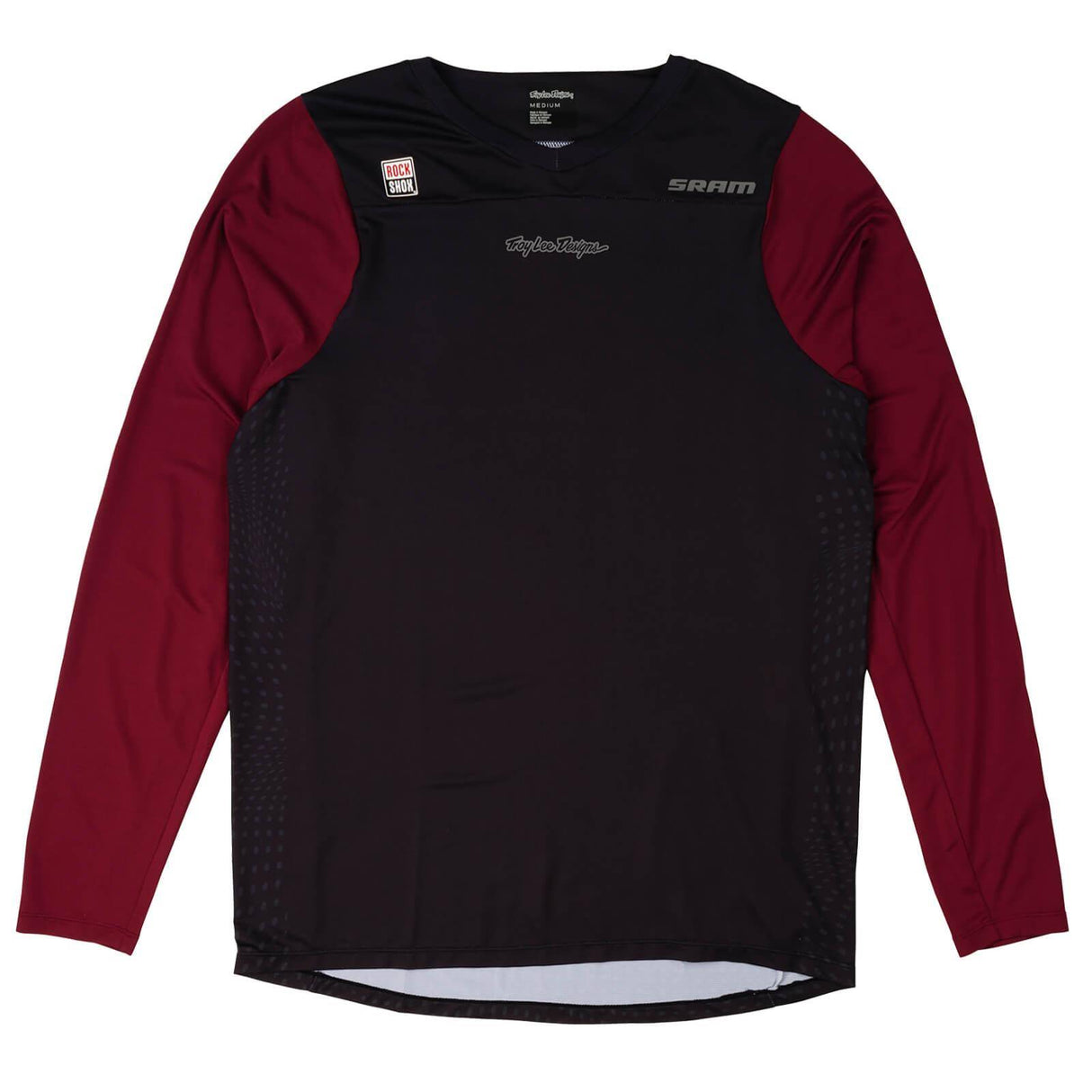 Troy Lee Designs x SRAM Radioscape Skyline Long Sleeve Jersey Black/Berry