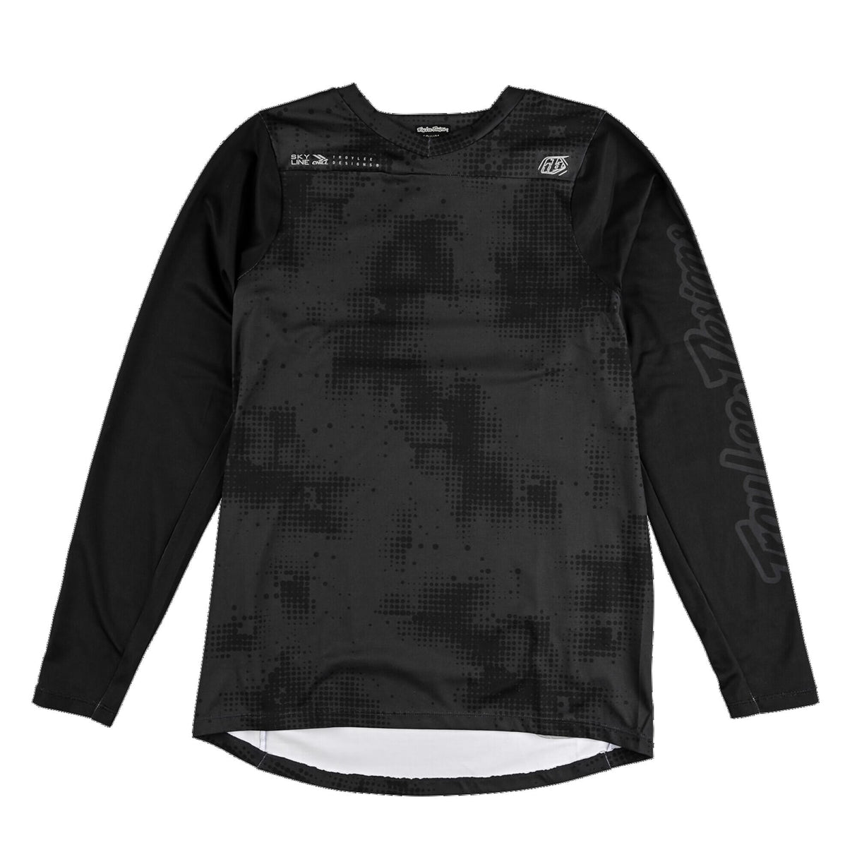 Troy Lee Designs Skyline Chill Long Sleeve Jersey Scattered - Carbon