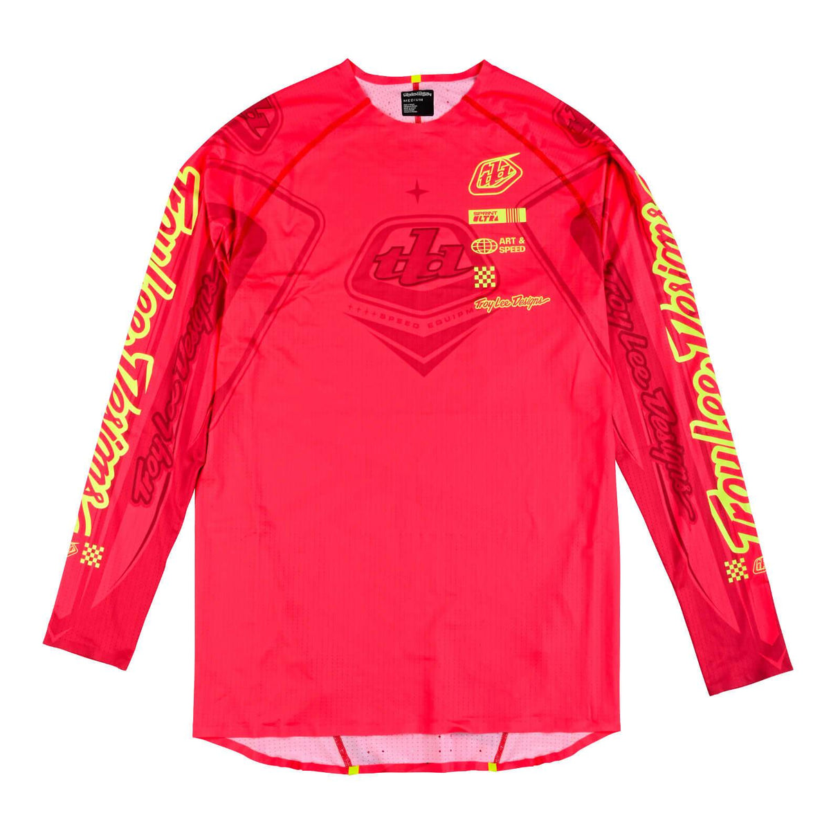 Troy Lee Designs Sprint Ultra Long Sleeve Jersey Ghostwing - Infra Red