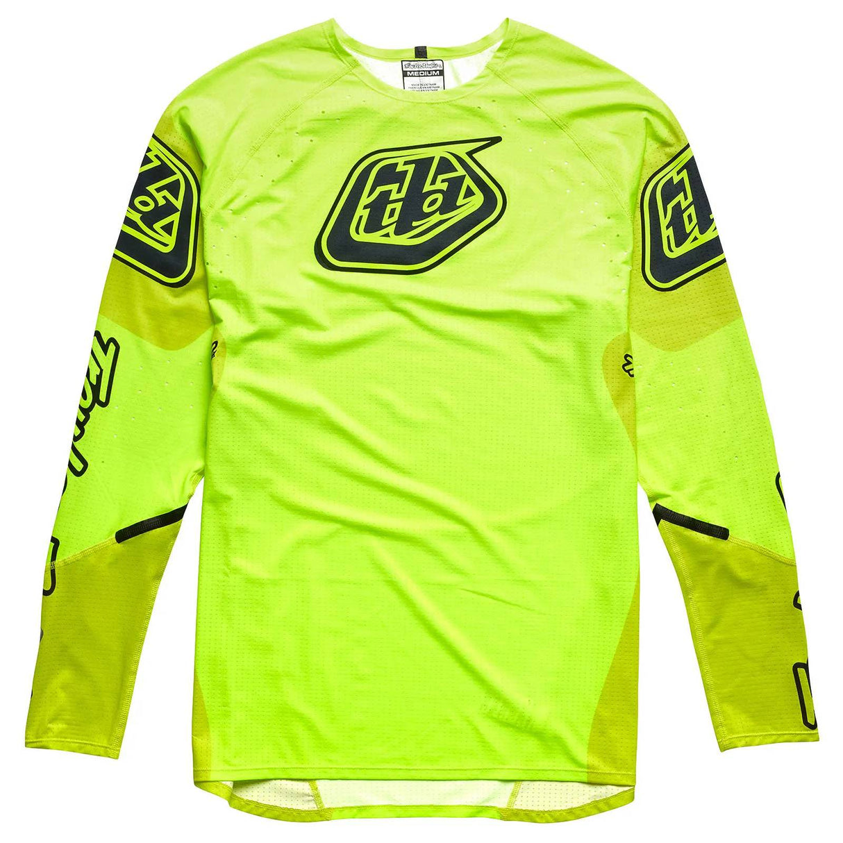 Troy Lee Designs Sprint Ultra Long Sleeve Jersey Sequence - Flo Yellow