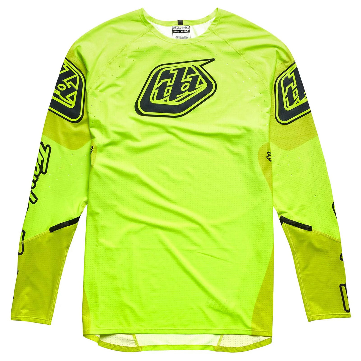 Troy Lee Designs Sprint Ultra Long Sleeve MTB Jersey Sequence - Flo Yellow