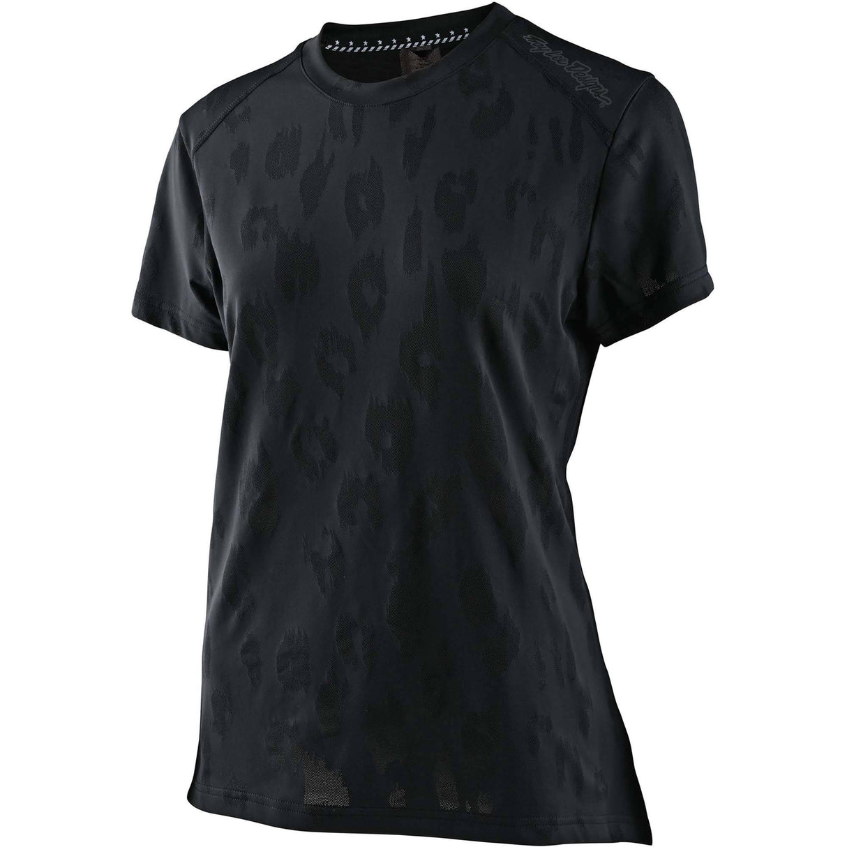 Troy Lee Designs Lilium Women's Short Sleeve Jersey Jacquard - Black