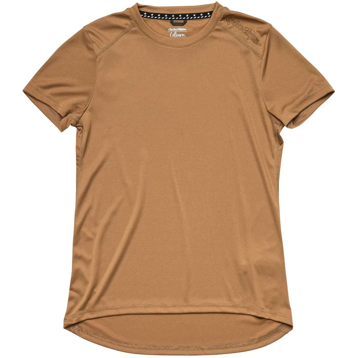 Troy Lee Designs Lilium Women's Short Sleeve Jersey Solid - Coffee