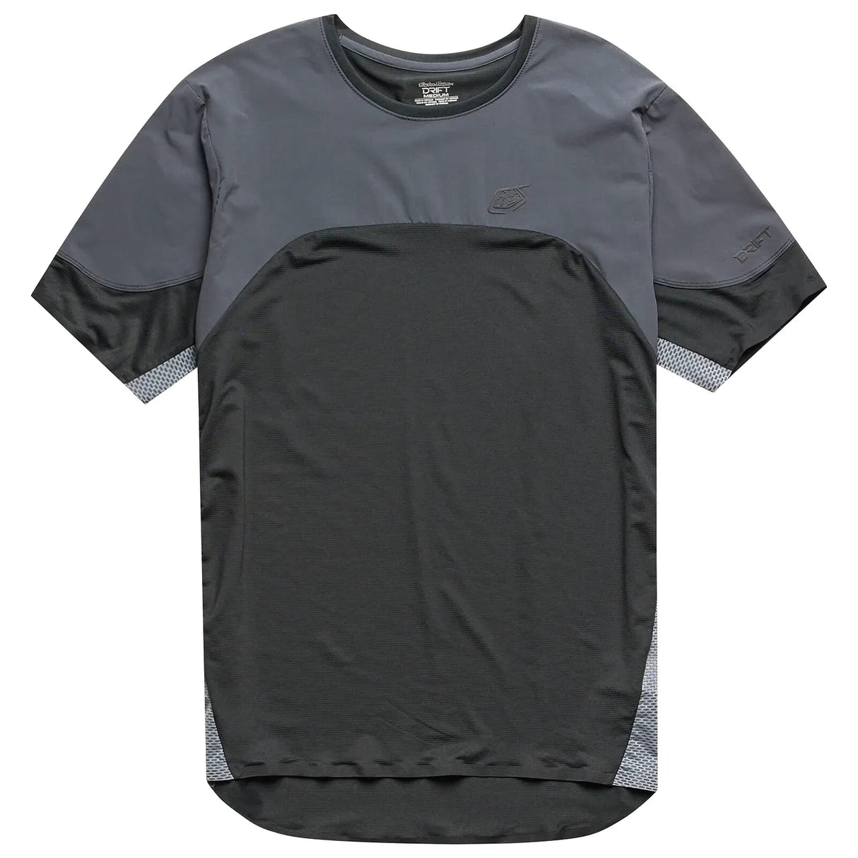 Troy Lee Designs Drift Short Sleeve Jersey Solid - Dark Charcoal