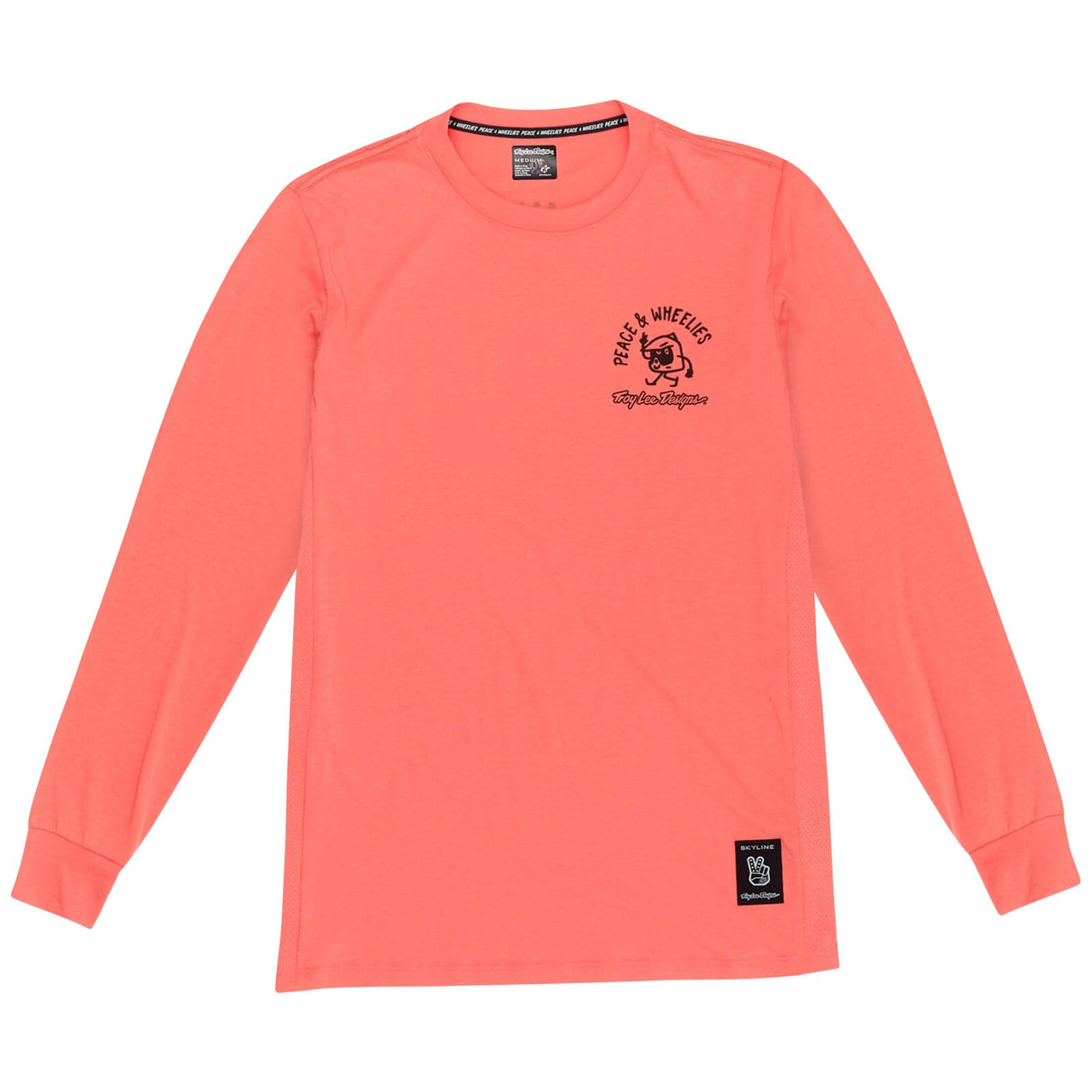 Troy Lee Designs Skyline Long Sleeve Ride Jersey Melon
