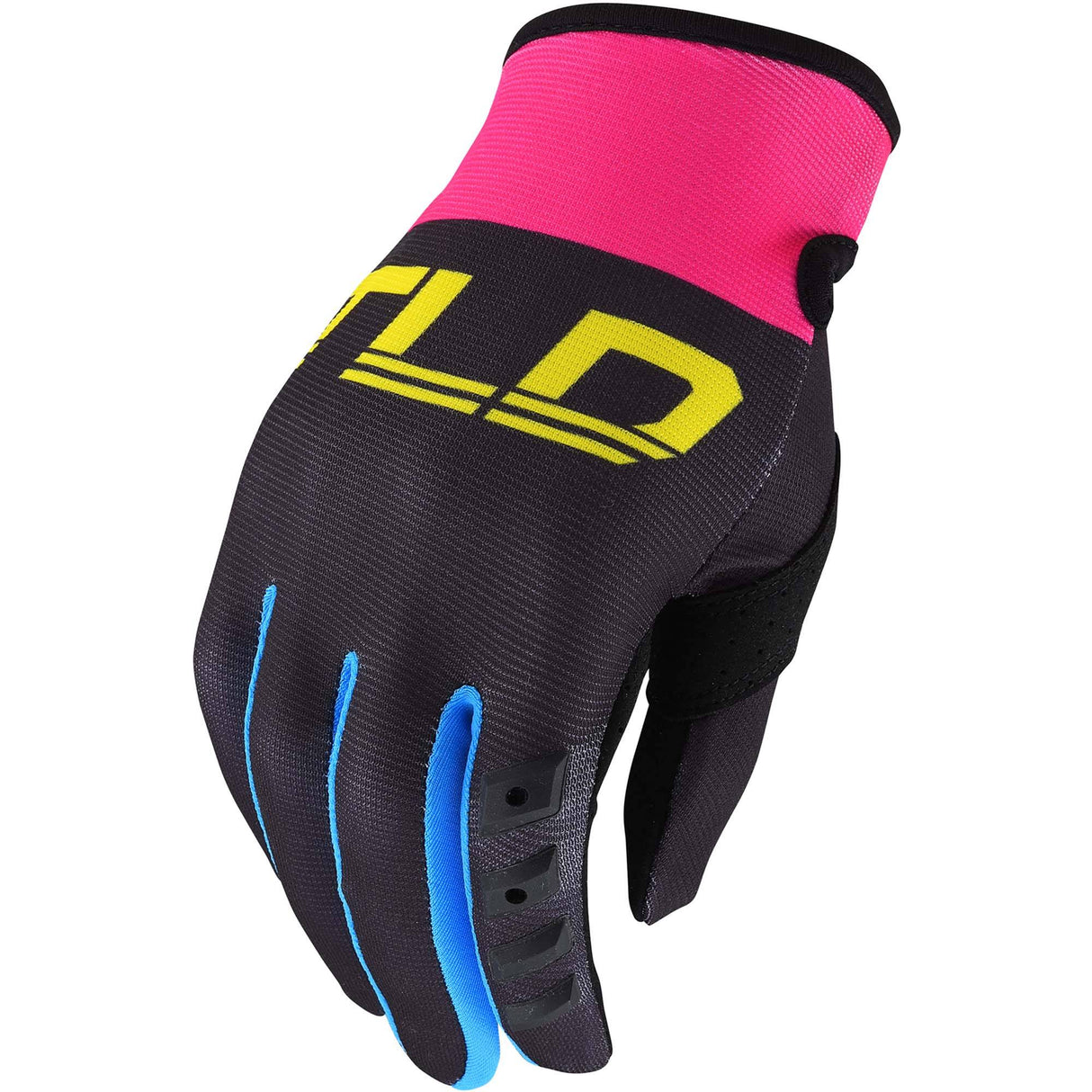 Troy Lee Designs GP Women's Gloves Solid - Black/Yellow