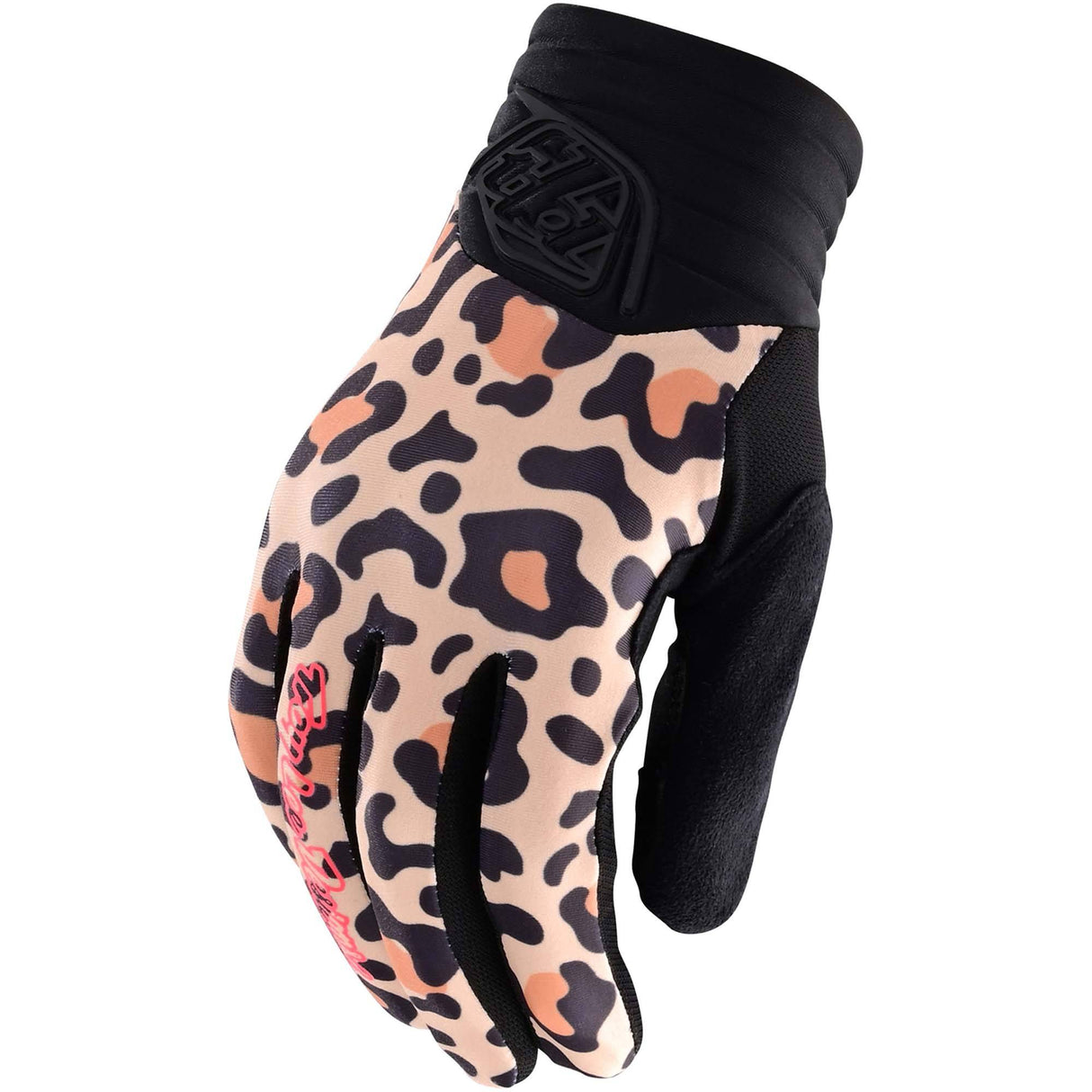 Troy Lee Designs Luxe Women's Gloves Leopard - Bronze