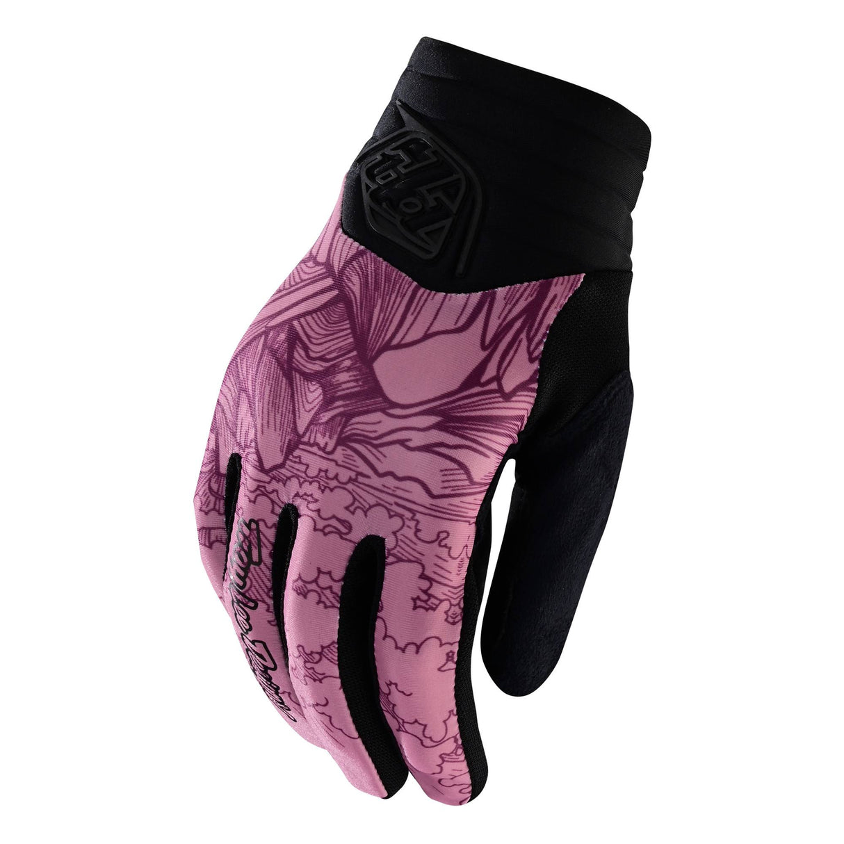 Troy Lee Designs Luxe Women's Gloves Micayla Gatto - Rosewood