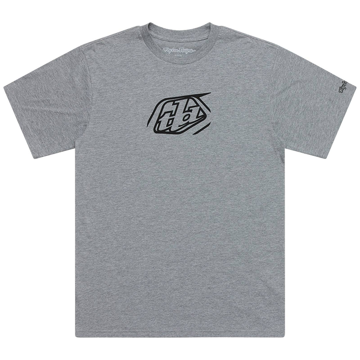 Troy Lee Designs Badge T-Shirt Badge - Grey Heather