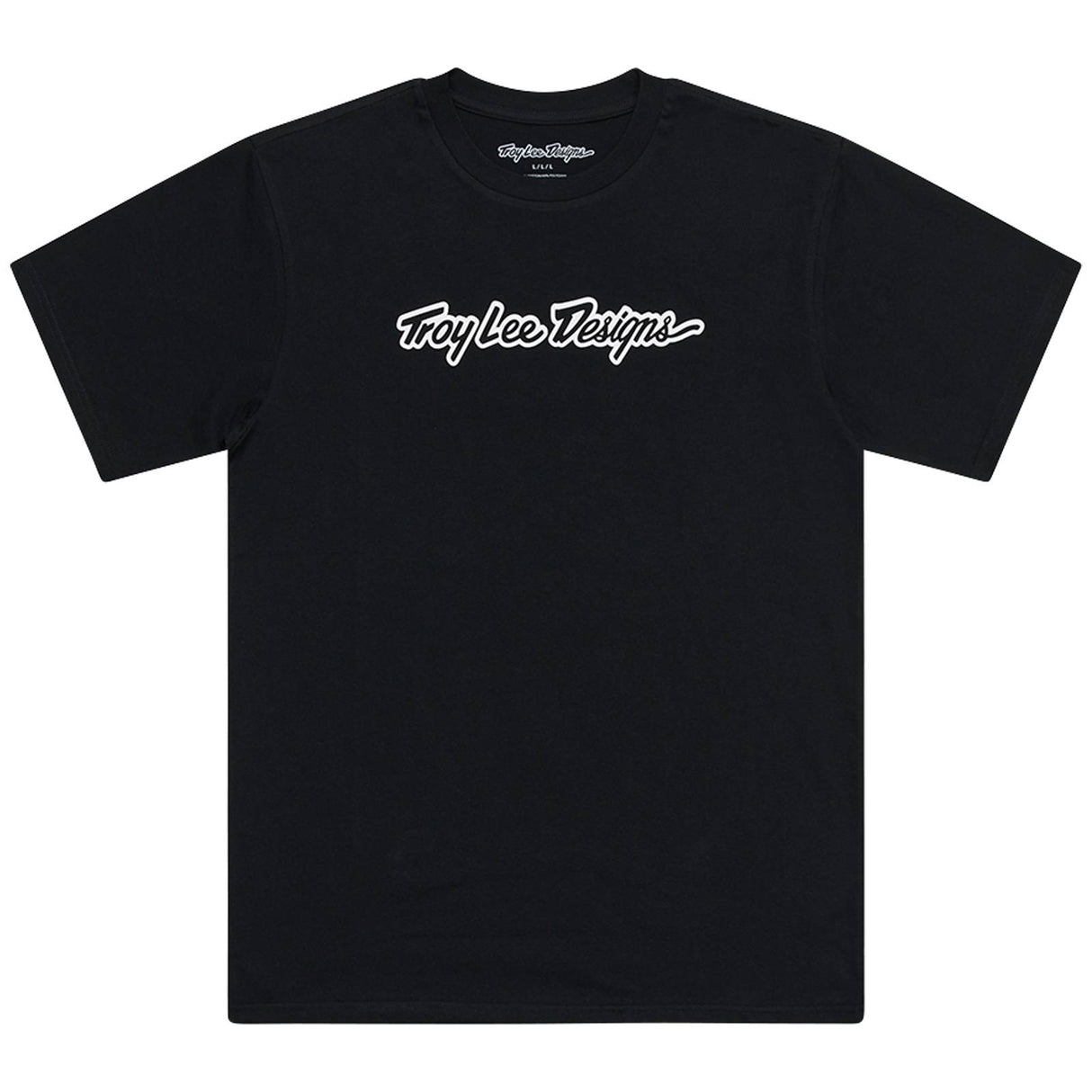 Troy Lee Designs Signature T-Shirt Signature - Black