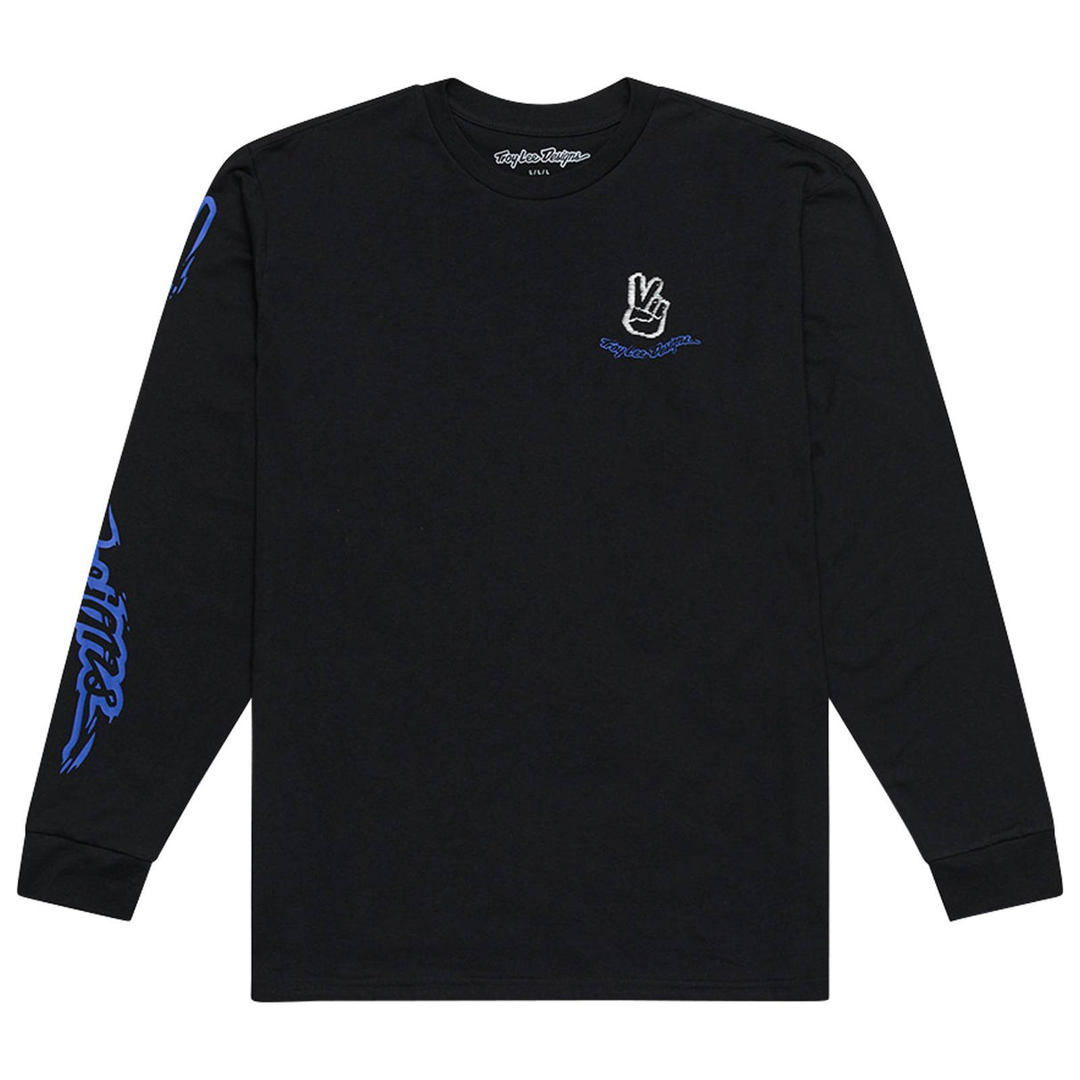 Troy Lee Designs Peace Out Long Sleeve T-Shirt Black