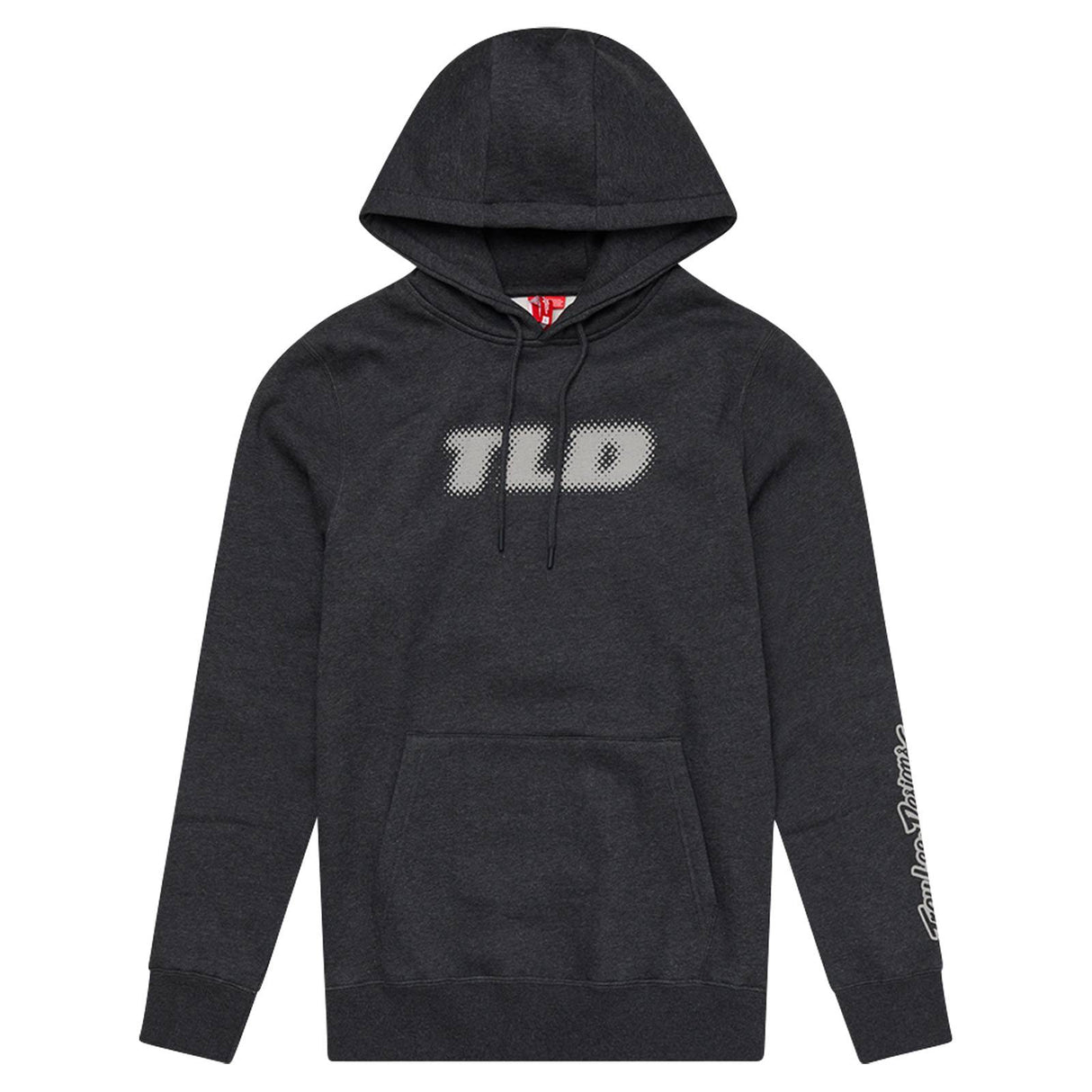 Troy Lee Designs Fade Out Pullover Hoodie Black Heather