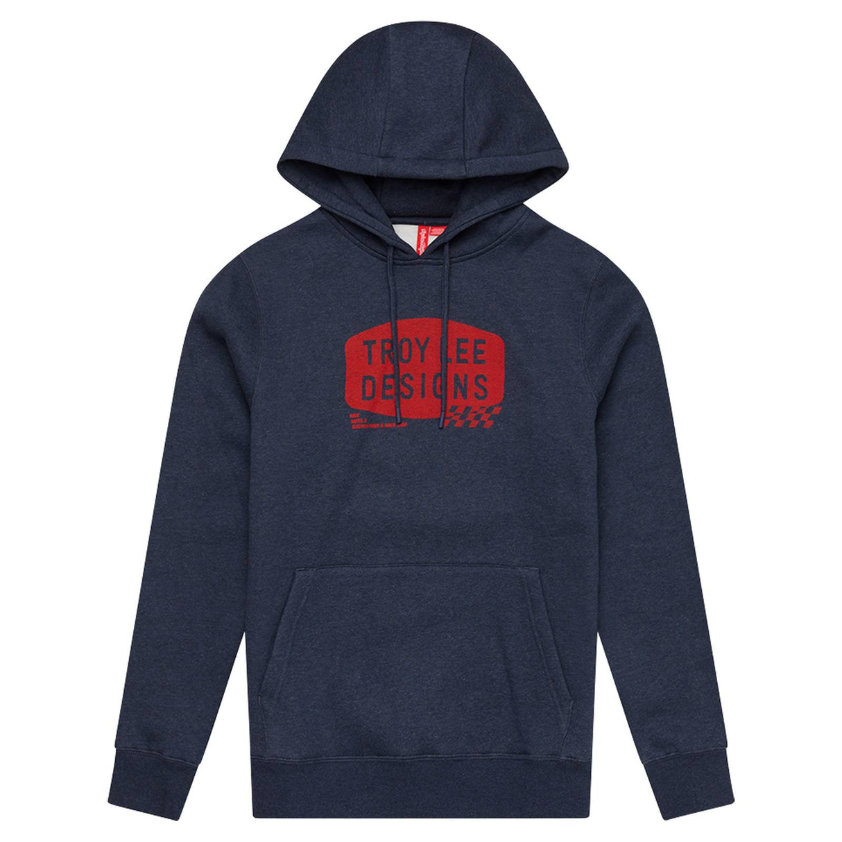 Troy Lee Designs Stamp Pullover Hoodie Navy Heather