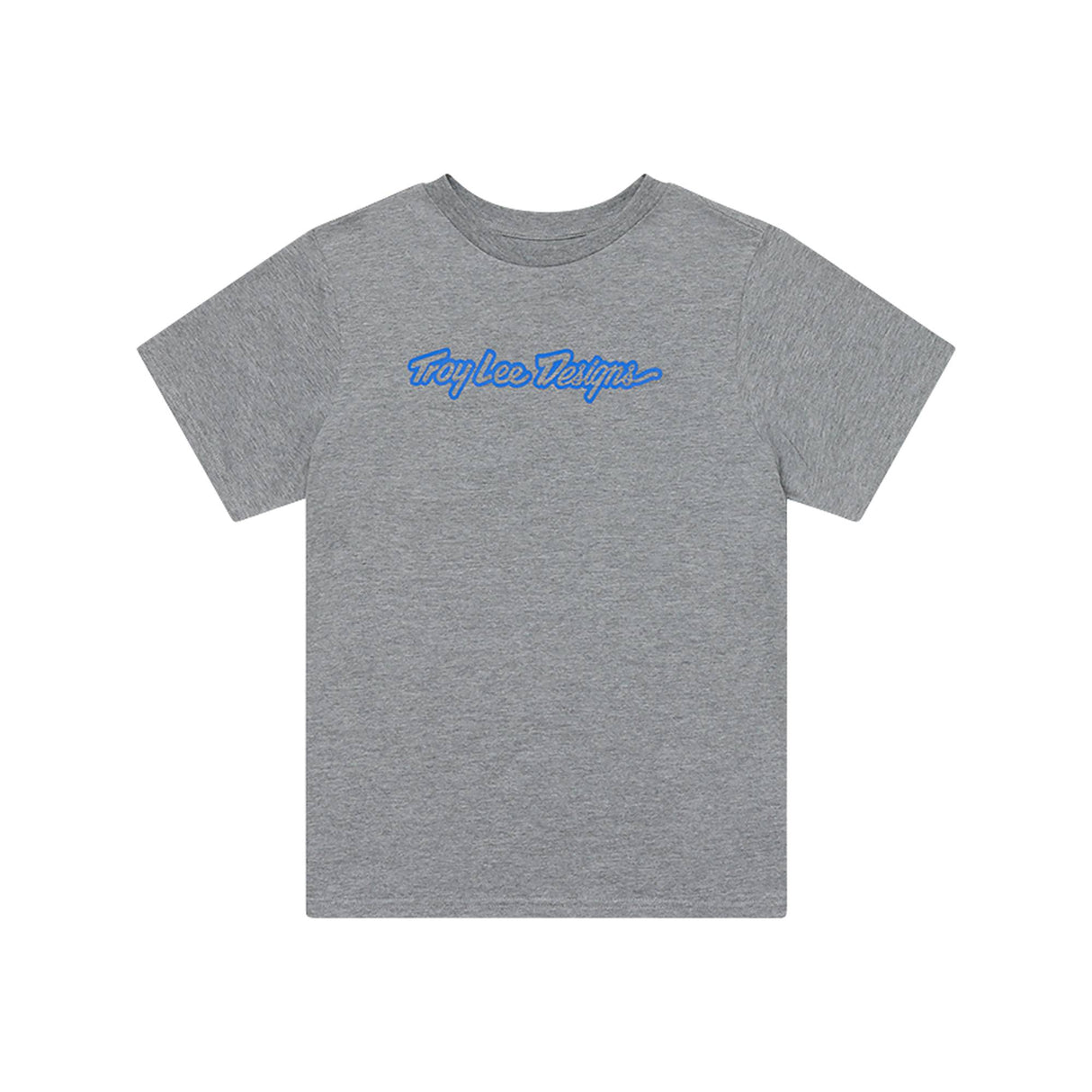 Troy Lee Designs Signature Short Sleeve Women's T-Shirt Signature - Grey Heather