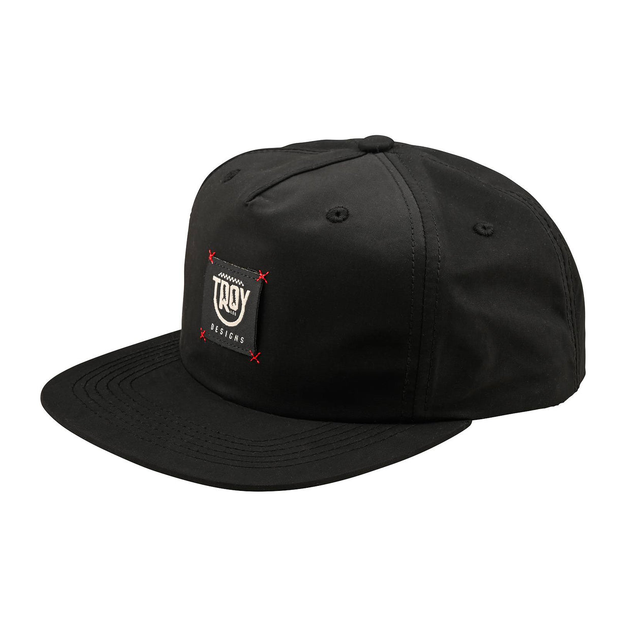 Troy Lee Designs Unstructured Snapback Cap Smiley - Black