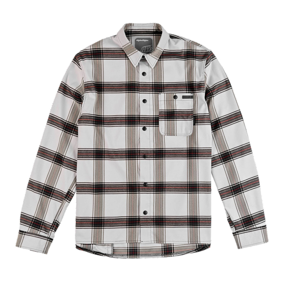 Troy Lee Designs Grind Flannel YD Plaid - Mist