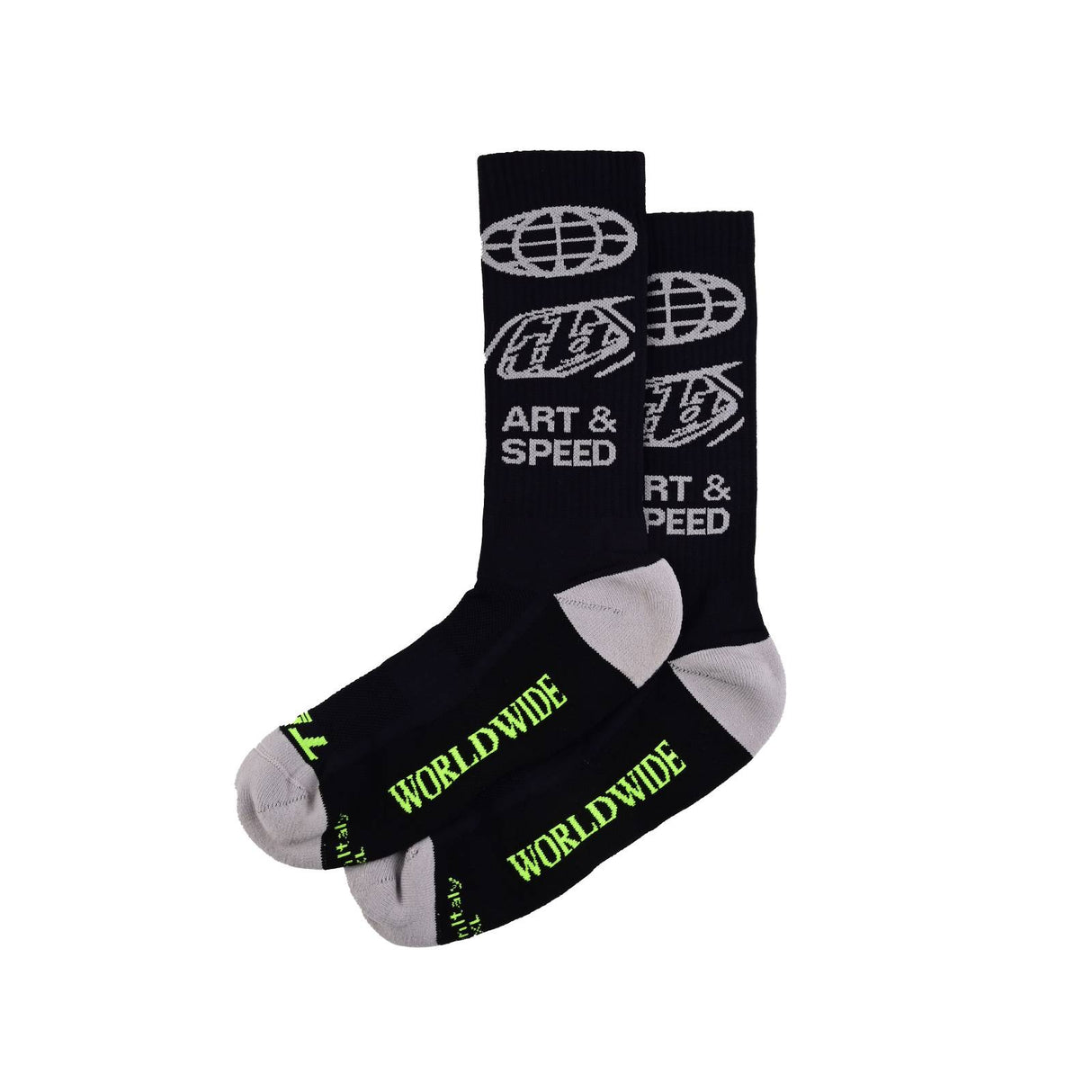 Troy Lee Designs Performance Socks Worldwide - Black