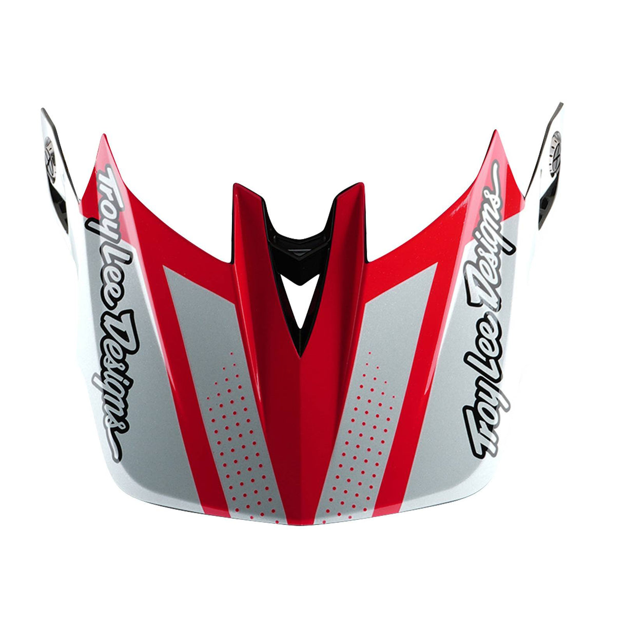 Troy Lee Designs D4 Helmet Replacement Visor Drip - White