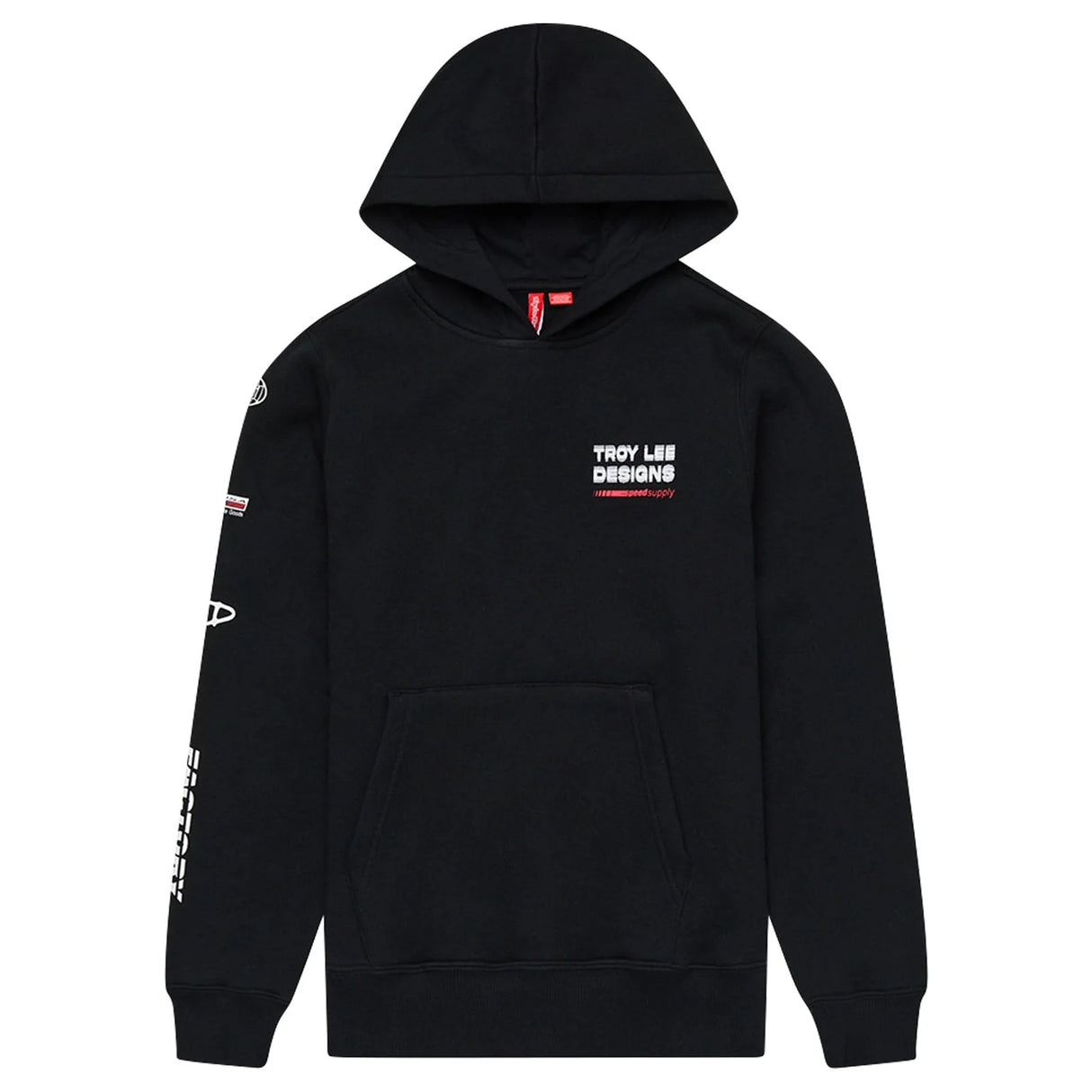 Troy Lee Designs Youth Factory Pullover Hoodie - Black