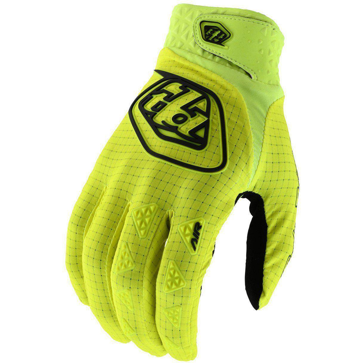Troy Lee Designs Air Gloves - Plain Colours Solid - Flo Yellow