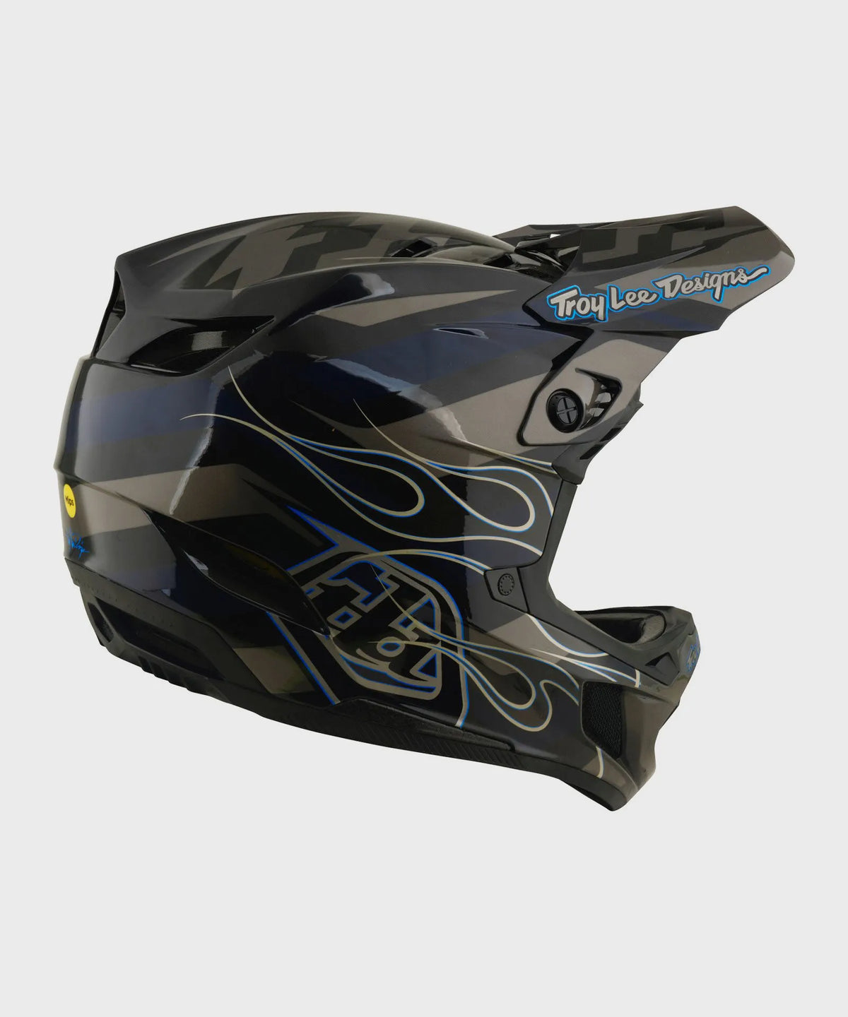 Troy Lee Designs D4 Composite MIPS-Helm, Burst Grey