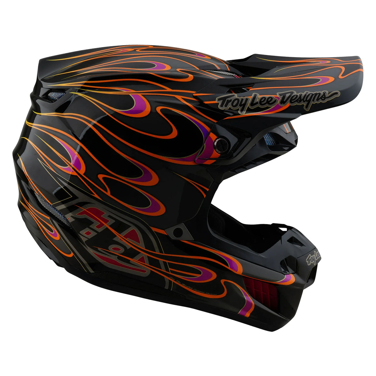Casque de moto composite Troy Lee Designs SE5 Torched