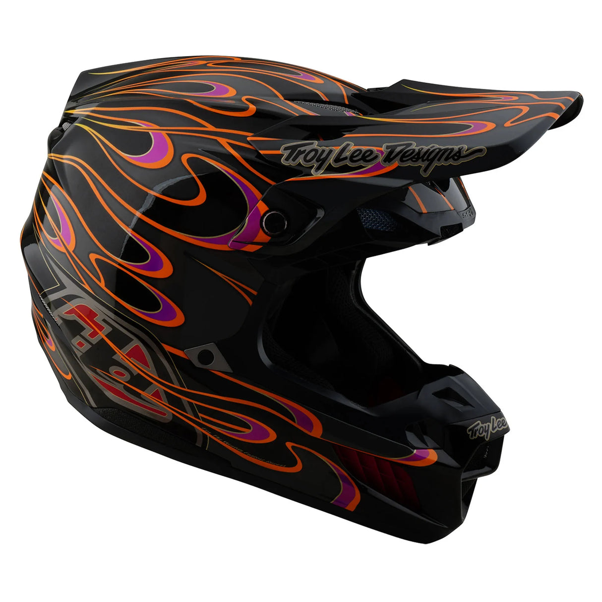 Casque de moto composite Troy Lee Designs SE5 Torched