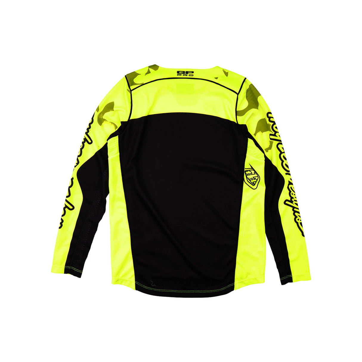 Maillot Troy Lee Designs GP PRO Youth Blotted Jaune Flo