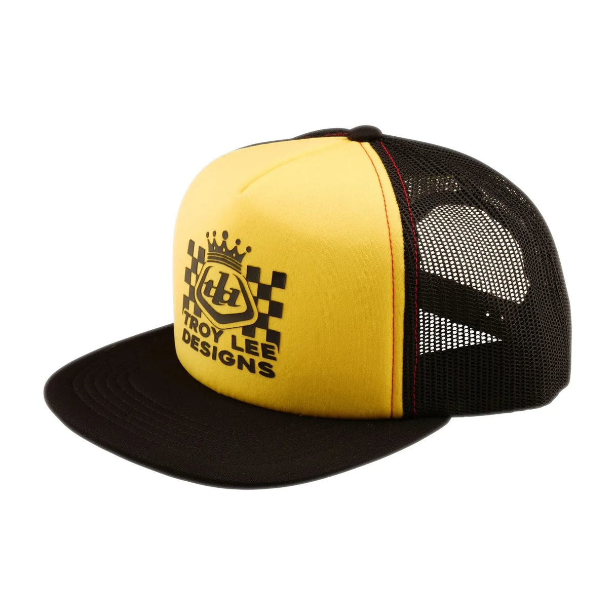 Gorra Trucker Snapback Troy Lee Designs Friday Night - Negro/Oro