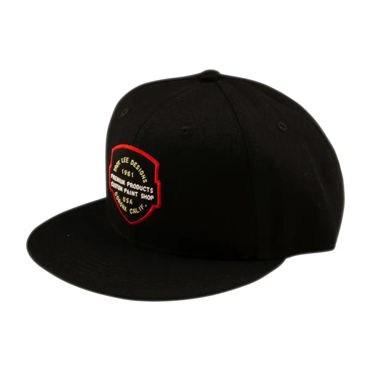 Gorra Snapback de Visera Plana Troy Lee Designs Imprint - Negro