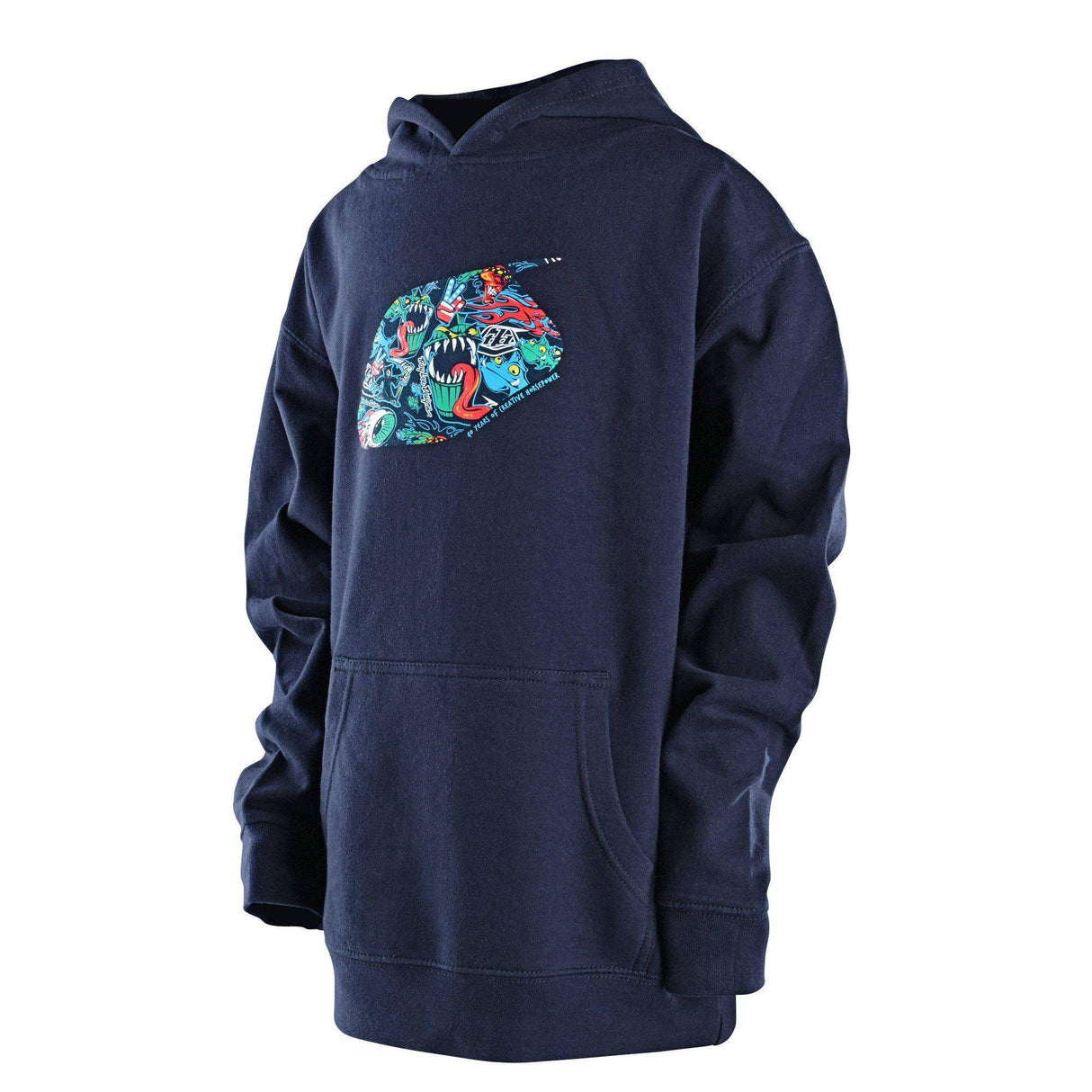 Troy Lee Designs 40th Holiday History Youth Pullover Classic Navy