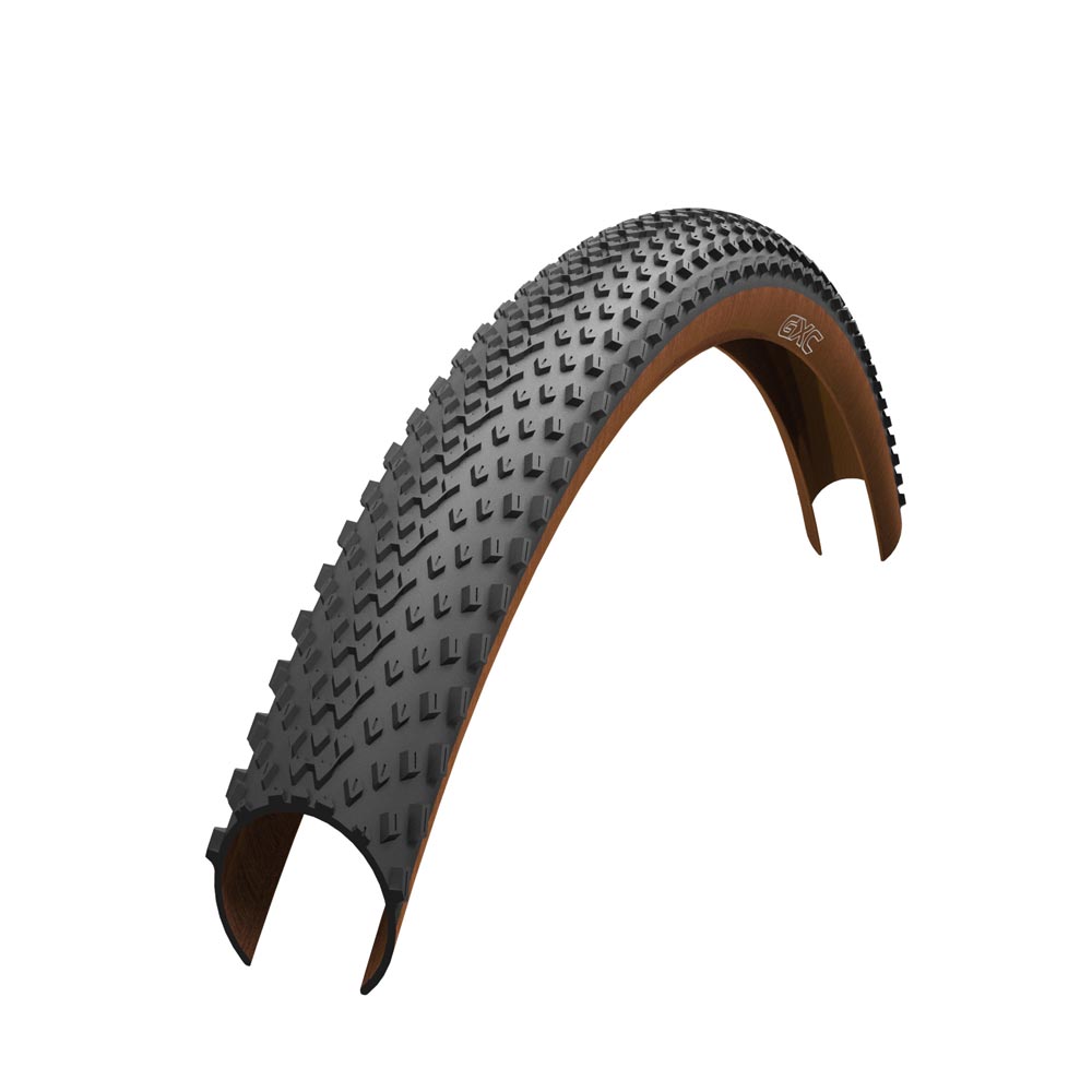 Neumático de gravel Halo GXC 27.5"/650b con flanco color canela
