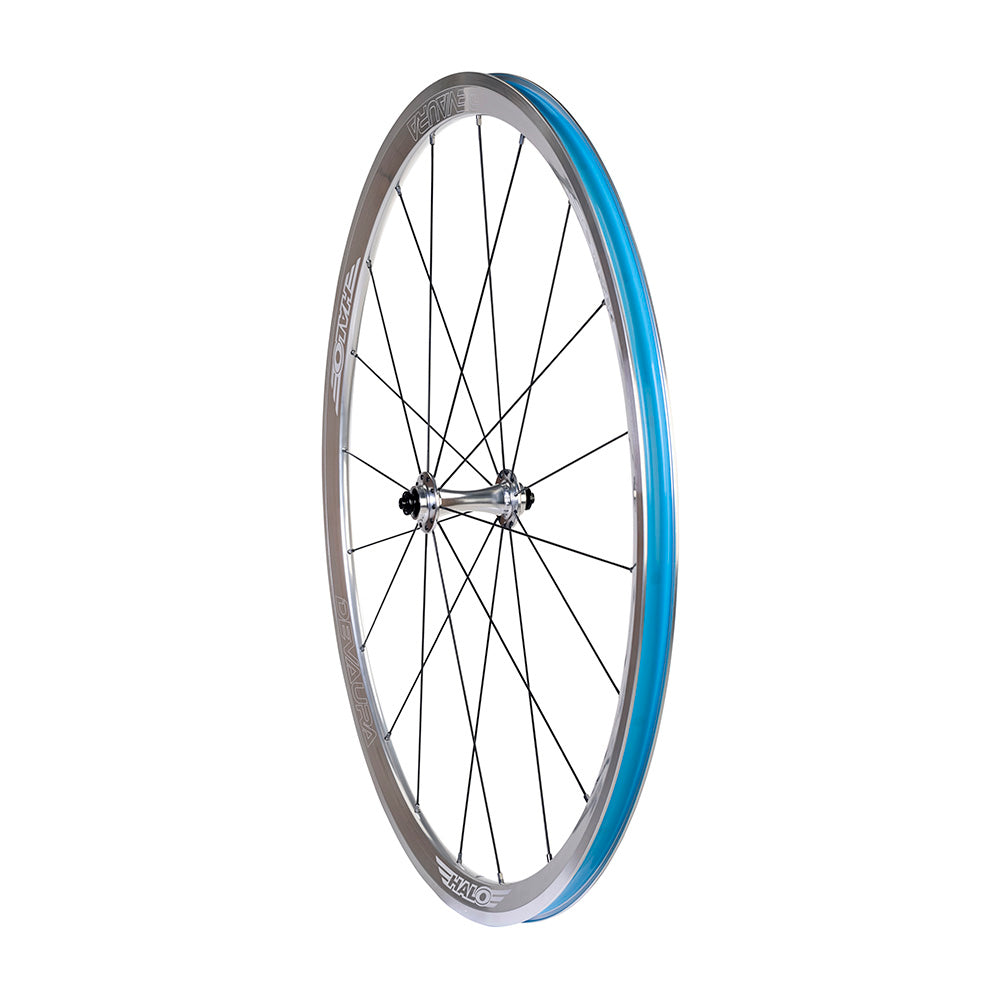 Ruota Halo Devaura RS2 700c argento con raggi neri