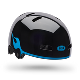 Casco Bell Local Slayco nero con visiera posteriore
