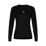 Maillot à manches longues Fox Racing Femme Flexair Noir