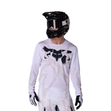 Fox Racing Flexair Long Sleeve Jersey Diffuse Special Edition White