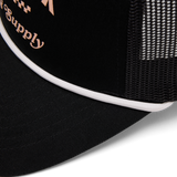 Fox Racing Women's Supply Mesh Rope Trucker Hat Black
