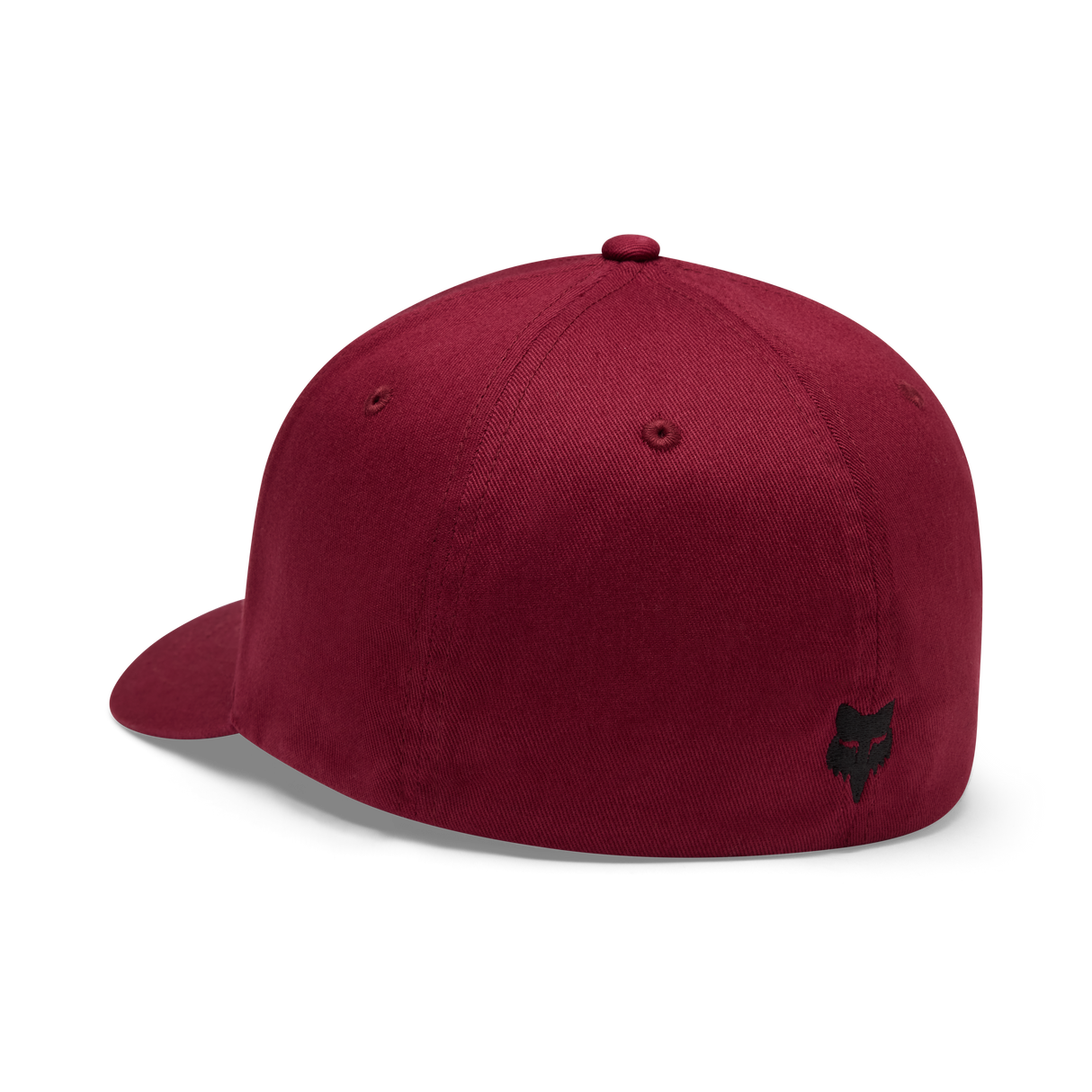 Fox Racing Badge Flexfit Hat Cabernet