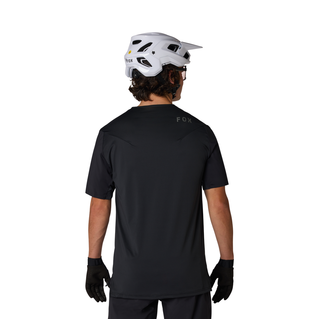 Fox Racing Maglia a Maniche Corte Flexair Nera