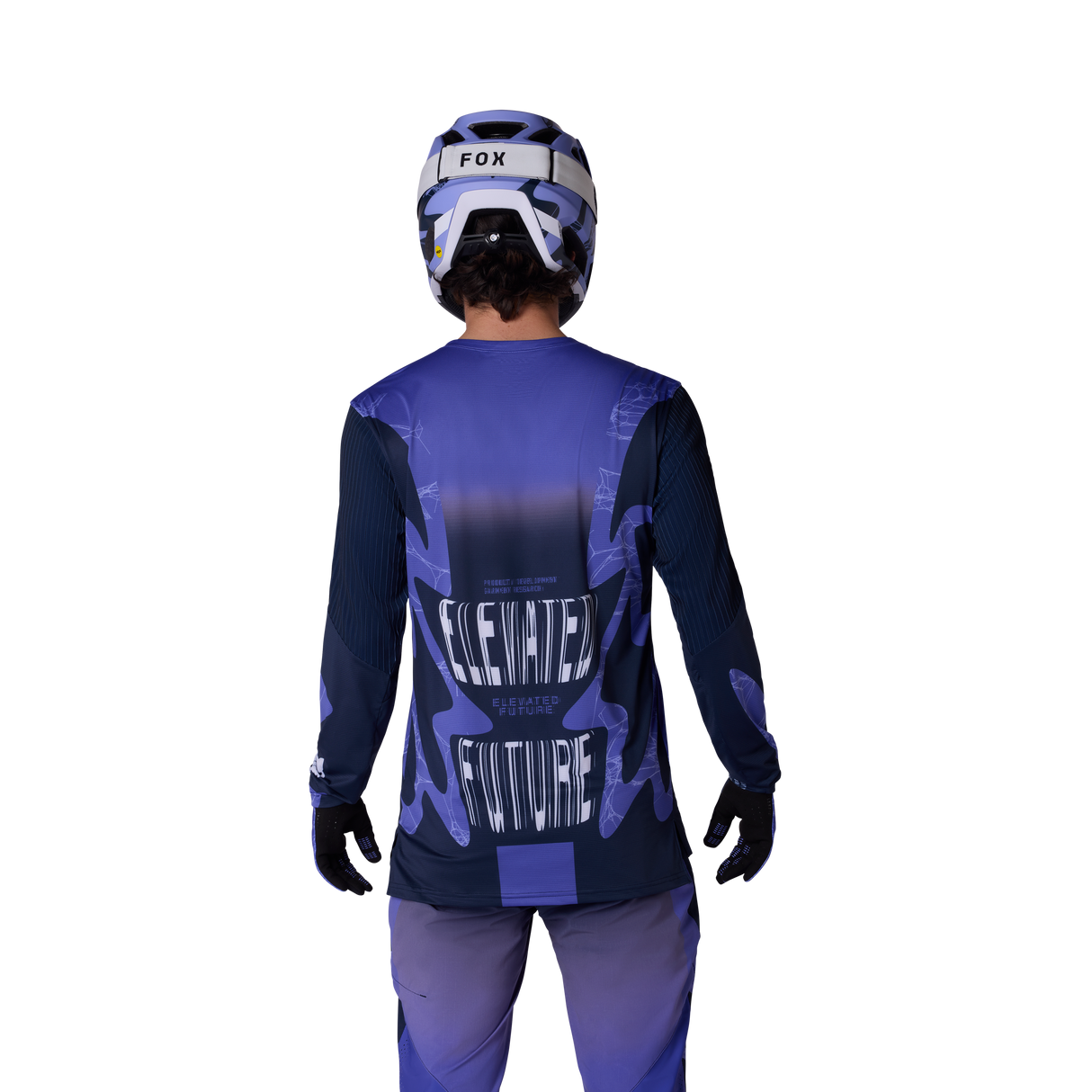 Fox Racing Flexair Long Sleeve Jersey Diffuse Special Edition Blueberry