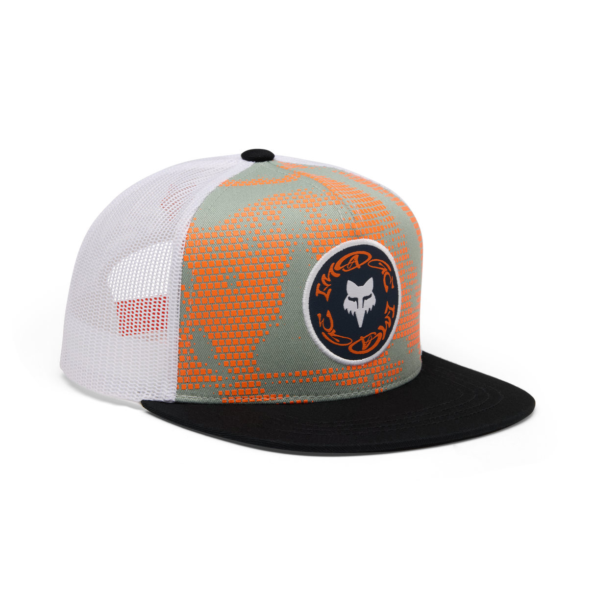 Cappellino Snapback Fox Racing Youth con stampa IMAGE Blu Artico