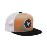 Cappellino Snapback Fox Racing Youth con stampa IMAGE Blu Artico