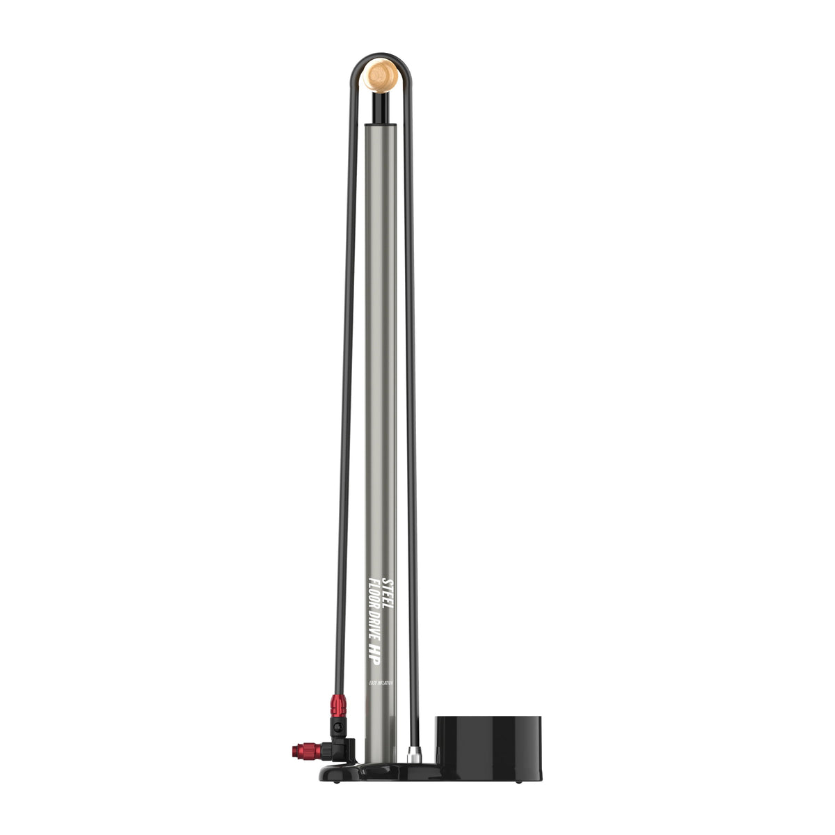 Lezyne - Steel Floor Drive 3.5 - Flat Grey