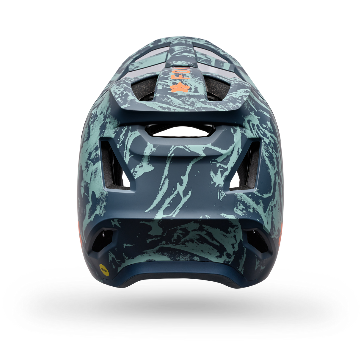 Fox Racing Youth Rampage Helmet Image Print Arctic Blue