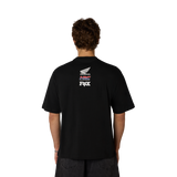 T-shirt surdimensionné Fox Racing Honda noir
