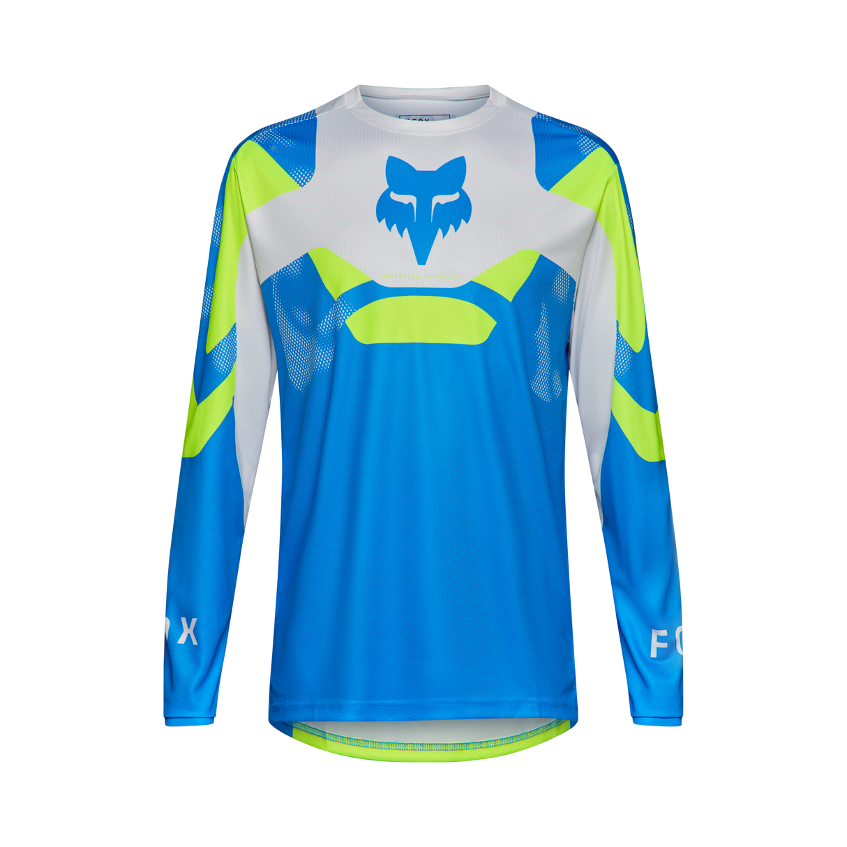 Fox Racing Ranger Langarmtrikot Taktile Blaue Juwel