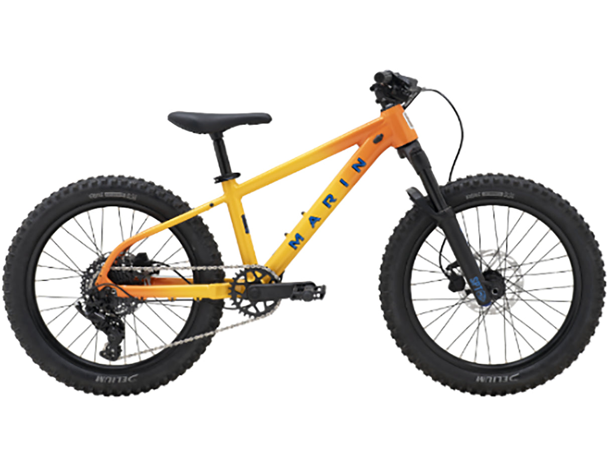 Marin San Quentin Junior 20 Inch Wheel Mountain Bike Yellow And Orange